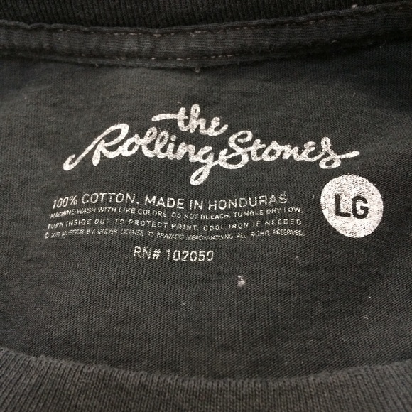 The Rolling Stones Acid Splatter Short Sleeve Tongue T-Shirt - Picture 3 of 5